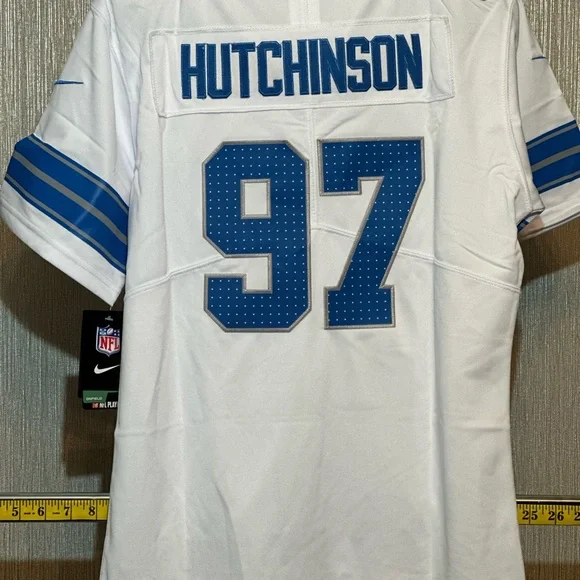 NWT Detroit Lions Aidan Hutchinson Jersey size XL - Picture 1 of 5